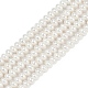 Гальванические оболочки жемчужные бусы пряди BSHE-Z009-11-2
