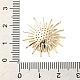 Ottone micro spianare pendenti zirconi KK-H455-41G-3