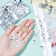 FINGERINSPIRE 200 Pcs 14mm Flat Back Round Acrylic Rhinestone Gems with Container Clear Circle Crystals Bling Jewels Acrylic Jewels Embelishments for Costume Making Cosplay Jewels Crafts GACR-FG0001-10-3
