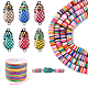 Наборы для изготовления браслетов из полимерной глины своими руками heishi DIY-YW0012-37B-1