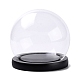 High Borosilicate Glass Cloche Globe Display Dome ODIS-F007-01B-1