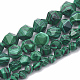 Synthetic Malachite Beads Strands X-G-S332-6mm-002-2