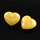AB Color Plated Acrylic Heart Beads for Bubblegum Necklace PACR-R201-20x21mm-03-1