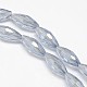 Electroplate Crystal Glass Rice Beads Strands EGLA-F044-A05-1