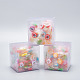 Frosted PVC Rectangle Favor Box Candy Treat Gift Box CON-BC0006-37-6