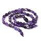 Natürlichen Amethyst Perlenstränge&nbsp;G-J280-08-5