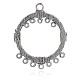 Tibetan Style Alloy Chandelier Components Links PALLOY-J218-201AS-2