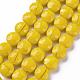 Opaque Solid Color Glass Beads Strands GLAA-N032-05L-1
