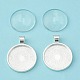 25mm Transparent Clear Domed Glass Cabochon Cover for Alloy Photo Pendant Making TIBEP-X0009-S-RS-1