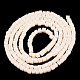 Chapelets de perles en verre opaque de couleur unie GLAA-S178-10A-2