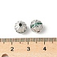 Латунные микро проложить кубического циркония бусы KK-U067-06P-03-2