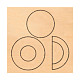 Découpe de bois géométrique meurt DIY-WH0169-08-3
