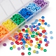 Cuentas de arcilla polimérica hechas a mano ecológicas de 700 piezas 7 colores CLAY-YW0001-39-5