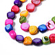 Chapelets de perles de coquille de trochid / trochus coquille SHEL-S258-083-B08-3
