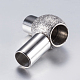 304 Stainless Steel Magnetic Clasps STAS-F132-16P-5mm-3