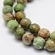 Chapelets de perles en opale vert naturel G-K209-05A-10mm-3