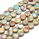 Natürliche Aqua Terra Jaspis Perlen Stränge G-I213-05-12mm-1