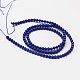 Synthetic Lapis Lazuli Beads Strands G-N0201-01-3mm-2