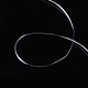 弾性水晶の線  伸縮性のあるストリングビーズコード  ビーズジュエリー作り  透明  0.8mm  約10.93ヤード（10m）/ロール EW-S003-0.8mm-01-3