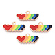 Colgantes de esmalte de aleación de orgullo de color arcoíris ENAM-K067-21-1