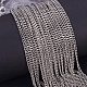 Iron Twisted Chains Curb Chains Necklaces Making IFIN-PH0020-01-5