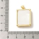 Подвески из латуни из натуральных ракушек KK-Z042-27G-02-3