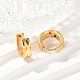 Серьги-кольца из нержавеющей стали 304 с эффектом полировки EJEW-M001-33G-3
