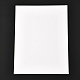長方形の絵の紙のカード  DIYの絵画の執筆および装飾のため  葉の模様  28.5~29.5x21x0.02cm DIY-WH0196-24B-11-3