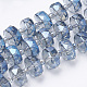 Electroplat Glass Beads Strands EGLA-Q092-10mm-D05-1