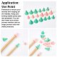 GORGECRAFT 60PCS 4 Styles Knitting Needle Tip Covers Rubber Needle Point Protectors Caps Knitting Supplies Cone Needle Tip Stoppers for Knitting Craft Quilting DIY Sewing Beginners with Plastic Box DIY-GF0006-62-6