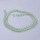 Glass Beads Strands EGLA-J042-4mm-01-2