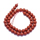 Natürliche rote Jaspis Perlen Stränge G-K310-A11-8mm-2