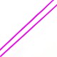 韓国製弾性水晶の線  ストレッチブレスレットストリング  ラウンドビーズコード  濃いピンク  0.6mm  約87.48ヤード（80m）/ロール EW-L003-0.6mm-21-1