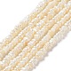 Chapelets de perles en Keshi naturel PEAR-J007-46-1