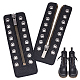PH PandaHall Leather Lace-in Boot Zipper Inserts FIND-PH0006-71-1