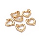 304 Stainless Steel Open Heart Charms X-STAS-L218-14G-1