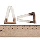 Подвески из смолы и дерева WOOD-F015-10D-3
