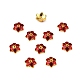 Bouchons de perles d'émail en alliage multi-pétales&nbsp;ENAM-WH0063-03D-2