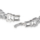Idée cadeau Saint Valentin pour petite amie montre-bracelet en acier inoxydable strass WACH-A004-08P-6