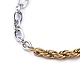 304 Stainless Steel Chain Necklaces NJEW-JN02832-2