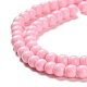 Chapelets de perles en verre peintes DGLA-S071-4mm-37-2