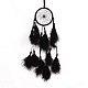 Polyester Woven Web/Net with Feather Wind Chime Pendant Decorations PW22111461325-1