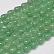 Natural Green Aventurine Beads Strands G-UK0006-04-1