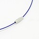 Steel Wire Necklace Cord X-TWIR-SW001-16-2
