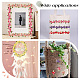 GORGECRAFT 5 Yards Flower Trim Ribbon Floral DIY Lace Applique Sewing Craft Lace Edge Trim for Wedding Dresses Embellishment DIY Party Decor Clothes OCOR-GF0002-11B-6