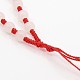Nylon Cord Necklace Makings NJEW-P001-02-3