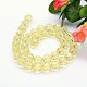 Faceted Round Imitation Austrian Crystal Bead Strands G-M191-6mm-09A-2