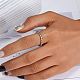 925 витое кольцо из стерлингового серебра AL3035-1-6