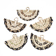 Handmade Reed Cane/Rattan Woven Pendants WOVE-T006-024C-1