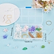 SUNNYCLUE 1 Box 10 Pairs DIY Resin Flower Charms Flowers Charm Pearl Bead Glass Beads Findings Dangle Earring Making Kit for Jewelry Making Kits Starter Beginners Women Earrings Crafts Supplies DIY-SC0020-07-7